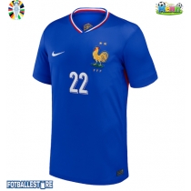 Frankrike Theo Hernandez #22 Hjemmedrakt EM 2024 Kortermet